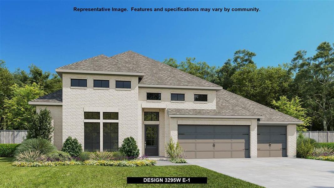 New construction Single-Family house Design 3295W, 124 Founders Grove Loop, Willis, TX 77318 - photo