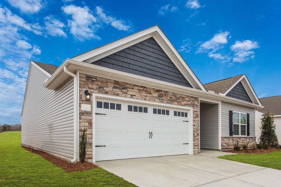 New construction Single-Family house 40 Symmetry Loop, Youngsville, NC 27596 The Burton- photo