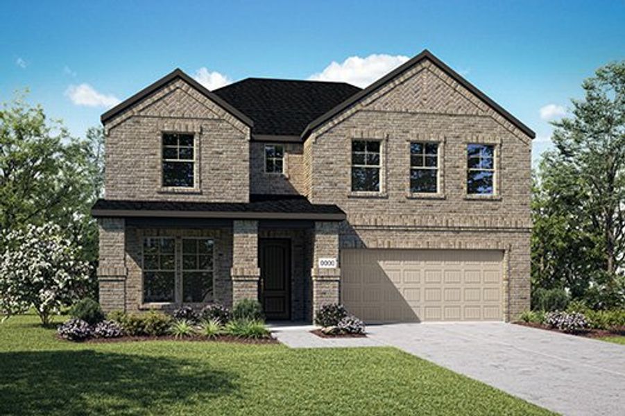 New construction Single-Family house 7028 Dragonfly Lane, Little Elm, TX 76227 Emery- photo