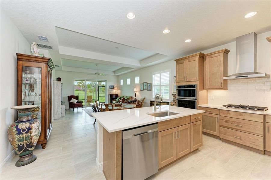 Kitchen, dining room , Great room