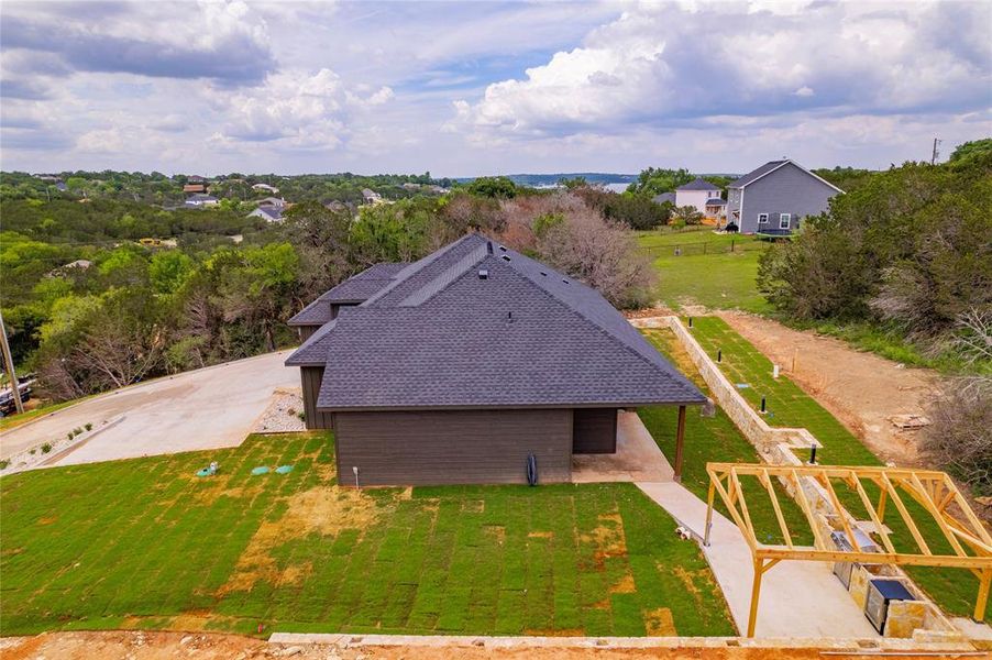 View of drone / aerial view