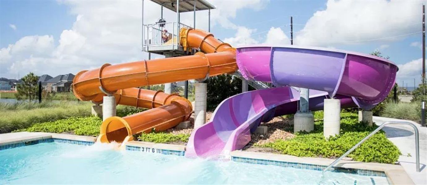 Water slides