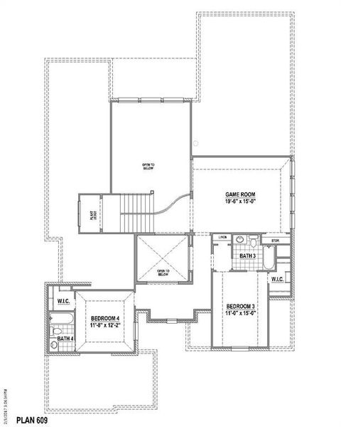 2nd Level Floor Plan