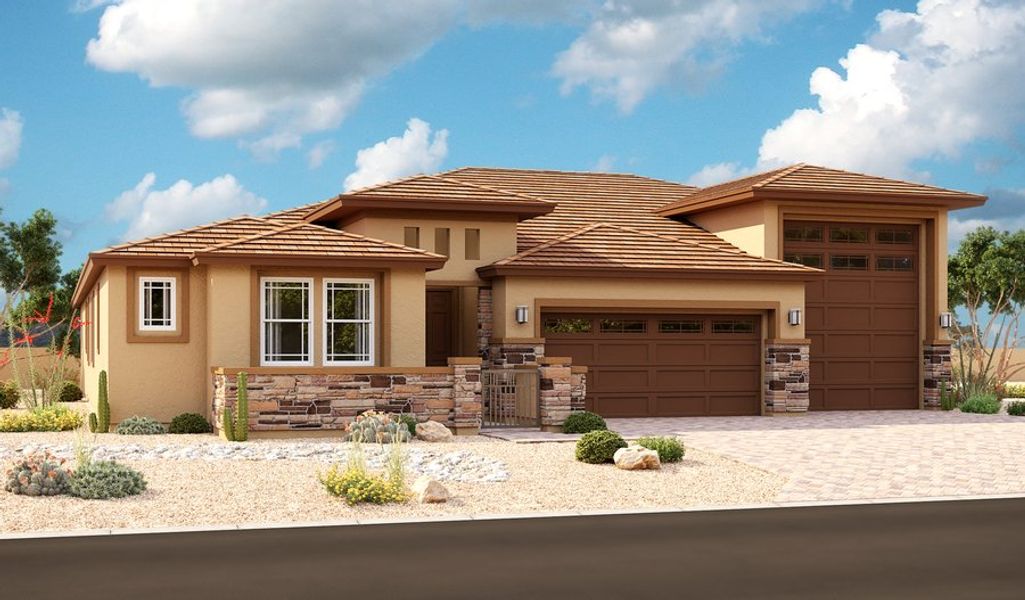 New construction Single-Family house 19583 E Domingo Rd, Queen Creek, AZ 85142 Harley- photo