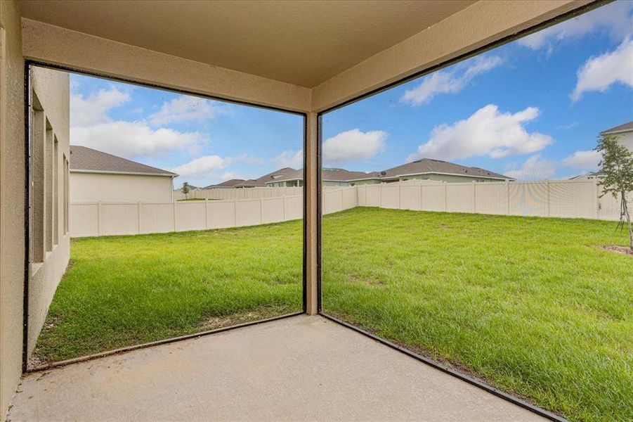 Screened Back Porch