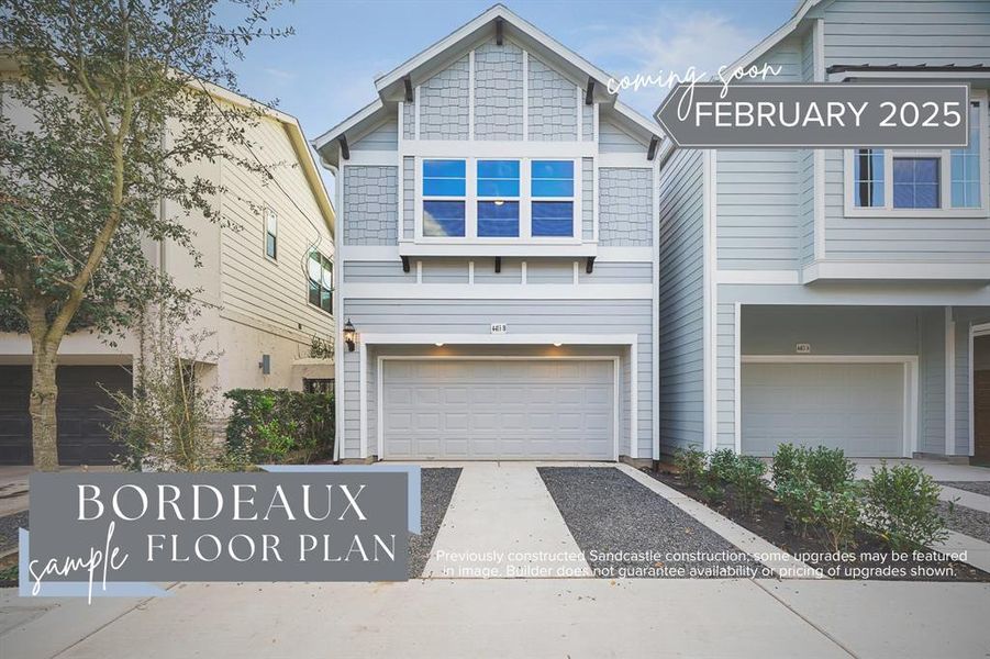 Welcome to the Bordeaux—a home featuring an oversized private driveway, providing both convenience and ample parking for you and your guests.