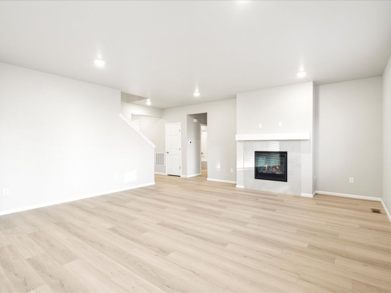 Kenosha floorplan interior image taken at Poudre heights, a Meritage Homes community in Windsor, CO.