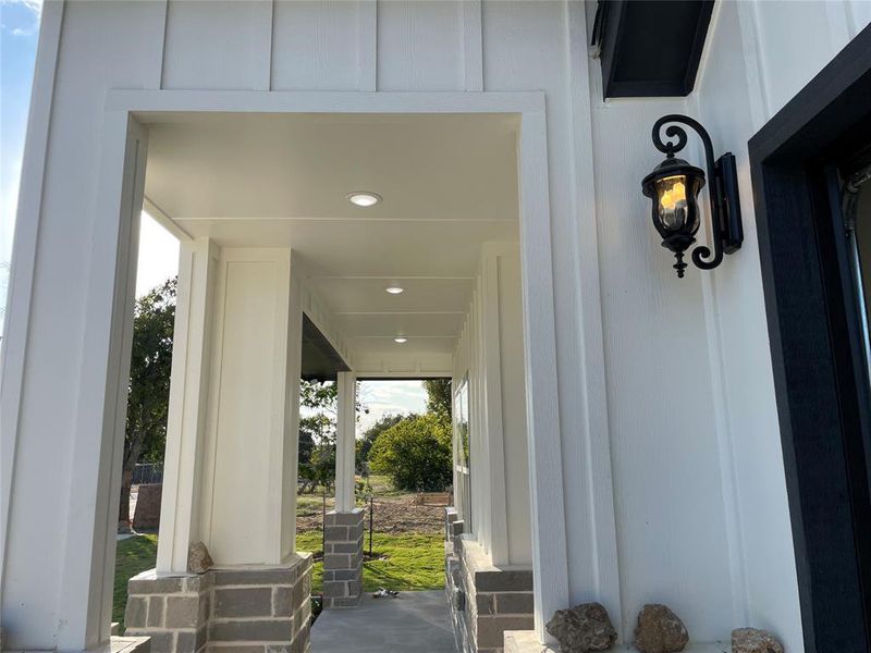 View of patio / terrace featuring a porch