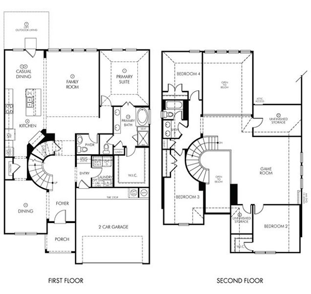 New construction Single-Family house 7205 Overcup Oak Court, Conroe, TX 77304 The Cedar (4012)- photo