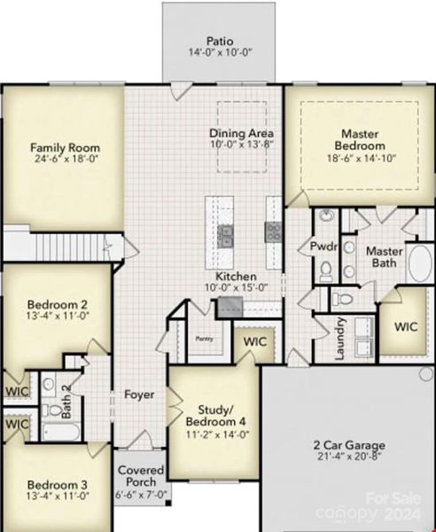 Floor Plan - Main Level