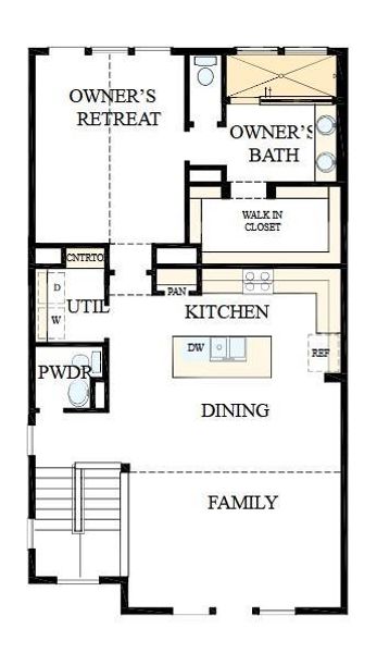 The success of a floor plan is the way you can move through it…You’ll be amazed at how well this home lives…We call it traffic patterns.