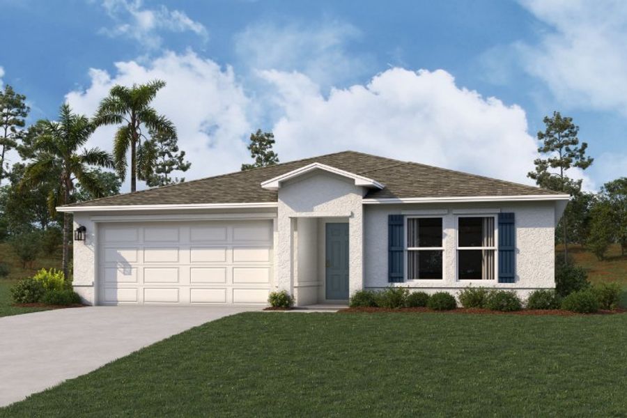 New construction Single-Family house BRANDYWINE, 741 Hillview Loop, Haines City, FL 33844 - photo