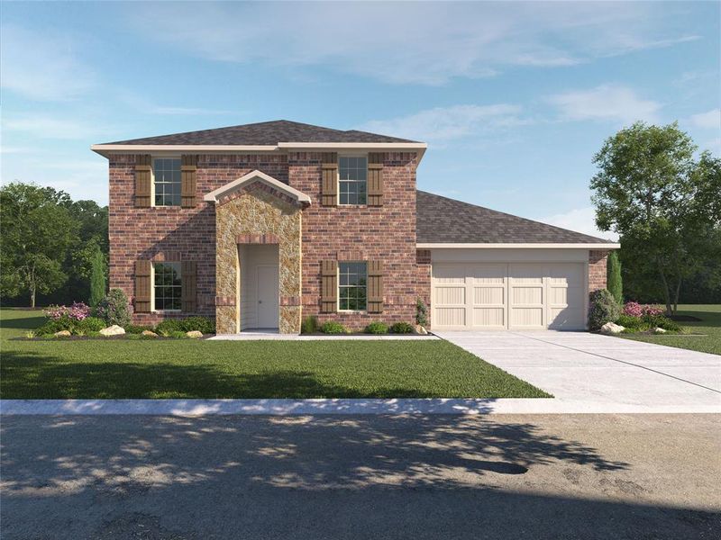 New construction Single-Family house 1310 Boulder Drive, Cedar Hill, TX 75104 Jackson - photo