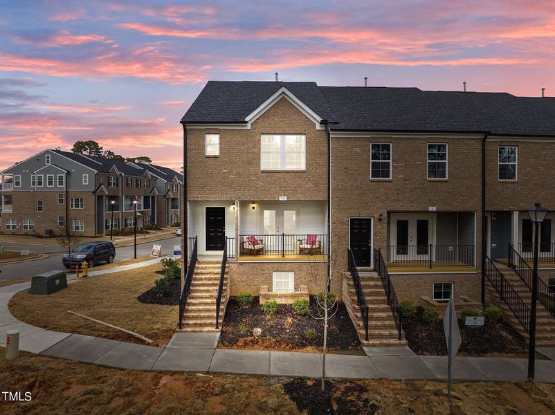 New construction Townhouse house 569 Forestville Road, Wake Forest, NC 27587 Hawthorne- photo