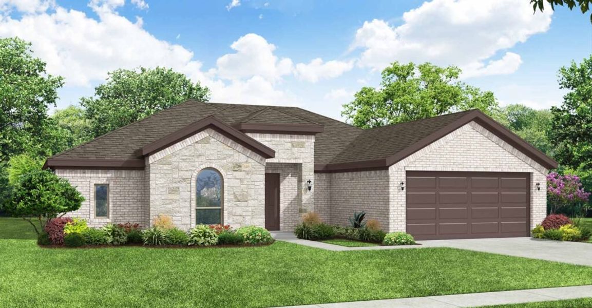New construction Single-Family house 904 Granite Drive, Azle, TX 76020 Alderbury II- photo