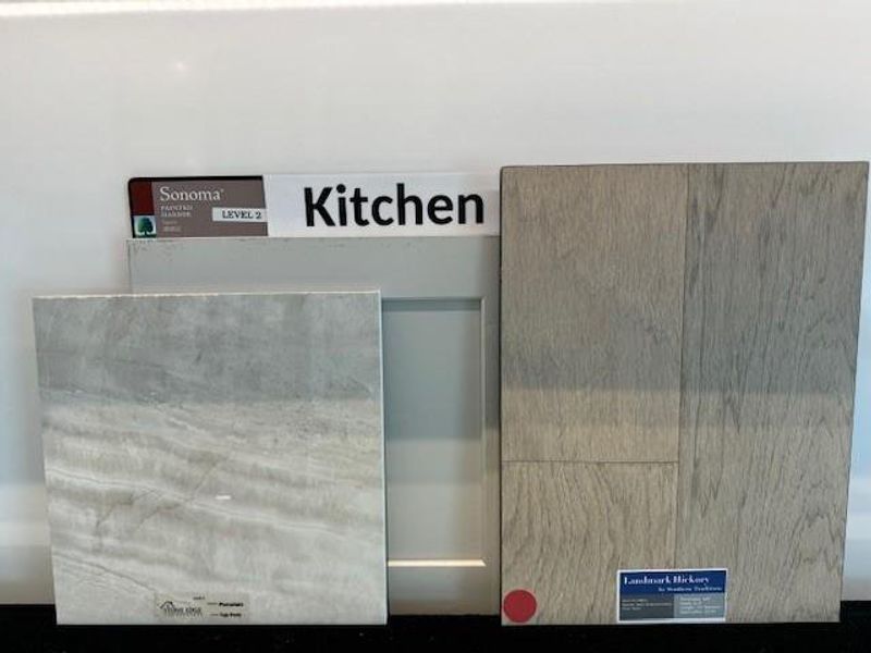 Kitchen selections.