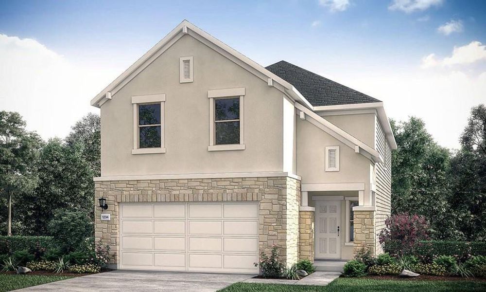 New construction Single-Family house 1704 Purple Martin Dr, Pflugerville, TX 78660 Cadence- photo