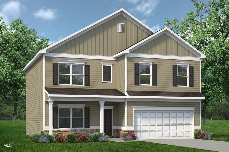 New construction Single-Family house 78 Oriental Street, Angier, NC 27501 The McGinnis- photo