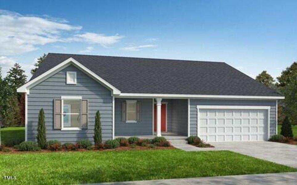 New construction Single-Family house 1612 Willow Landing Way, Willow Spring, NC 27592 - photo