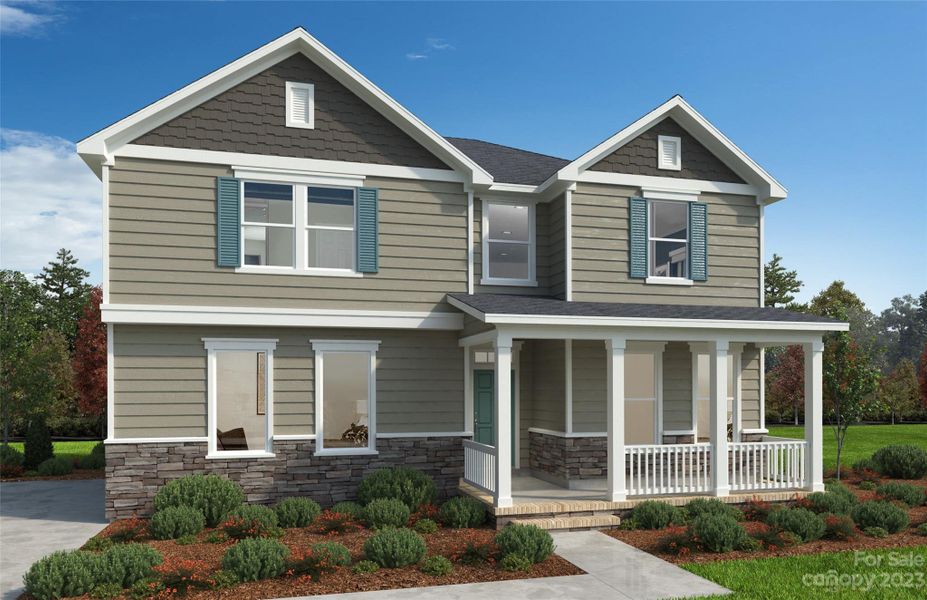 New construction Single-Family house 14431 Autumncrest Rd, Huntersville, NC 28078 2539- photo