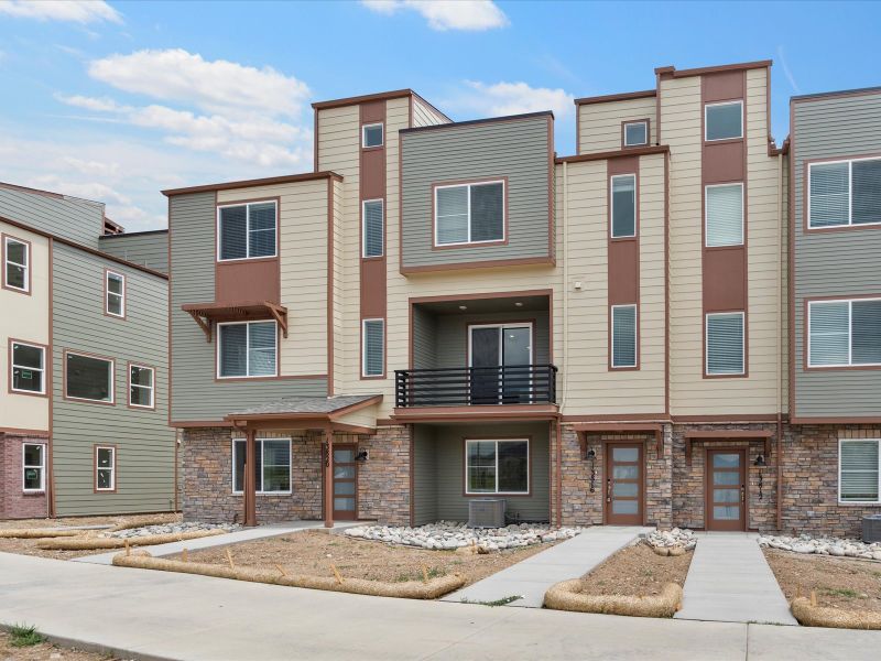 Cameron exterior image taken at a Meritage Homes community in Broomfield, CO.