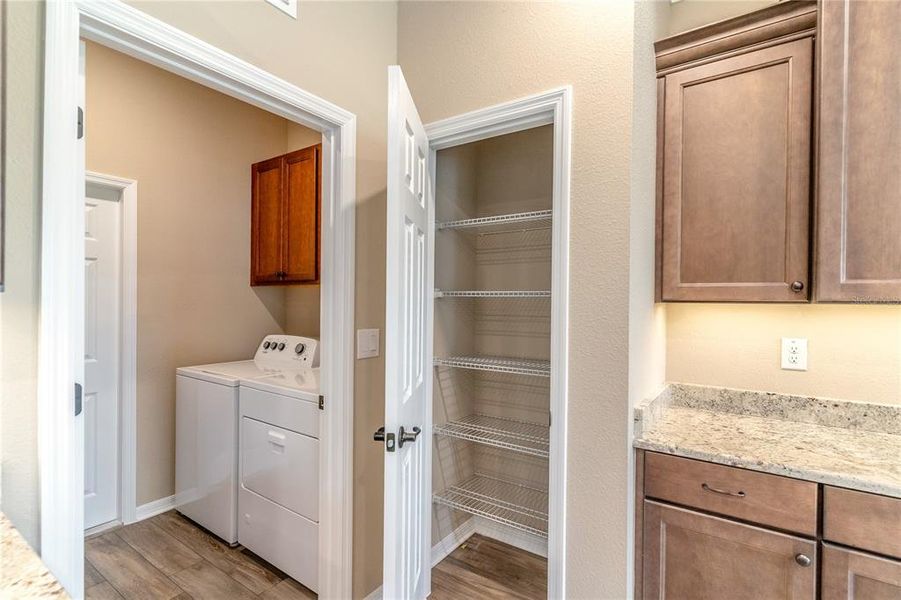 Kitchen pantry.