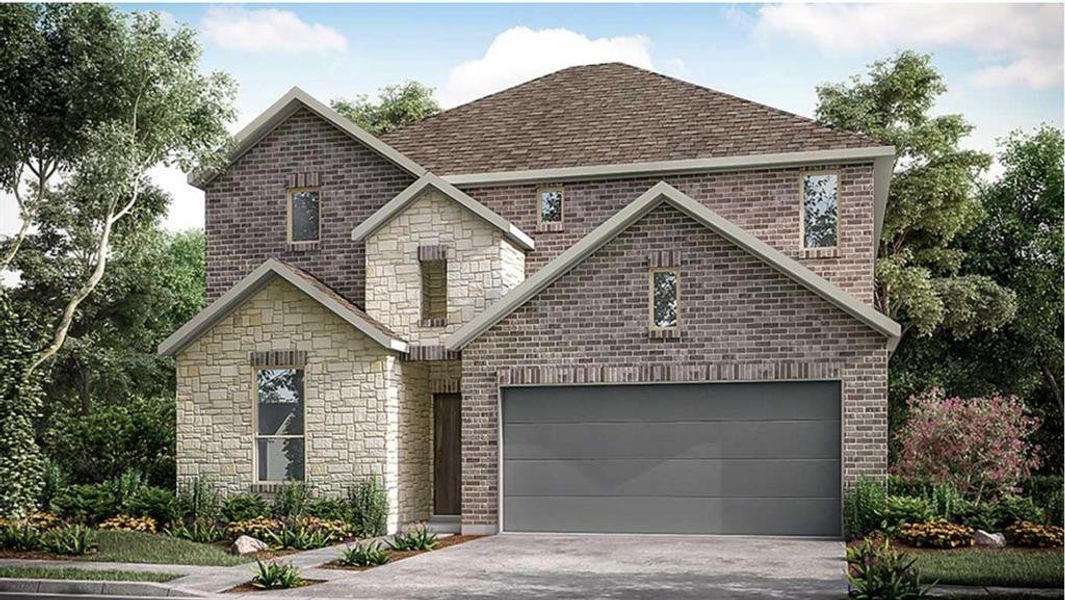 New construction Single-Family house 601 Runnel Dr, Leander, TX 78641 Camelia- photo