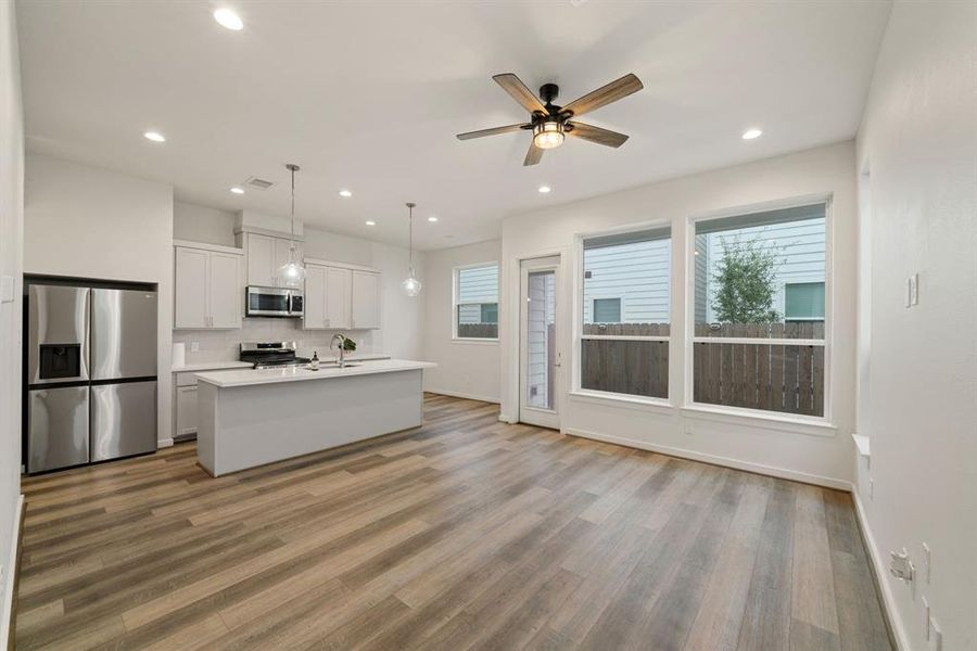 Living Room / Kitchen open concept