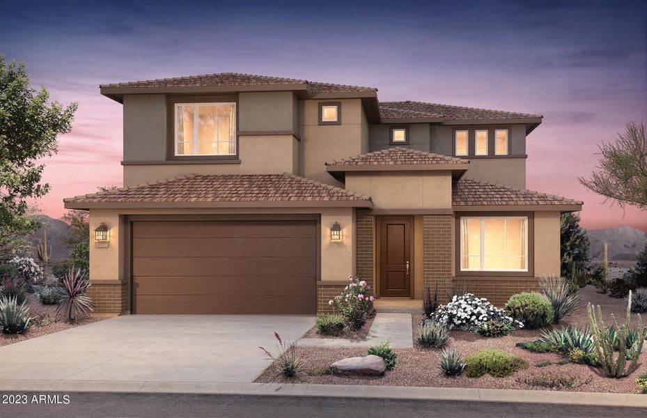 New construction Single-Family house 21015 N 60Th Terrace, Phoenix, AZ 85054 Prato- photo