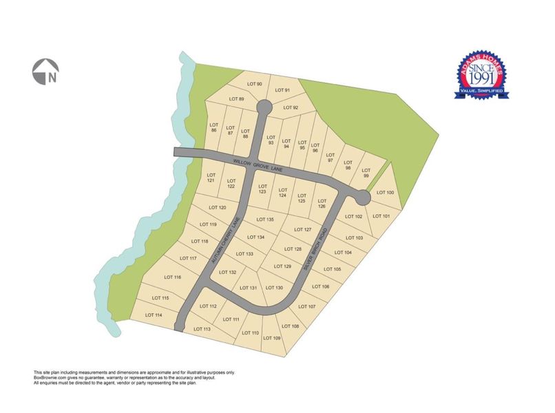 Community Map - Lot 99