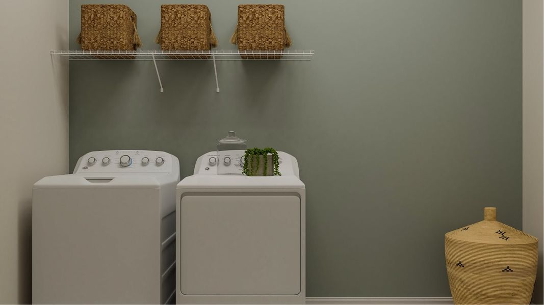 Halos laundry room