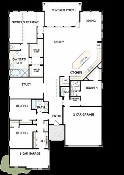 The success of a floorplan is the way you can move through it…You’ll be amazed at how well this home lives…We call it traffic patterns.