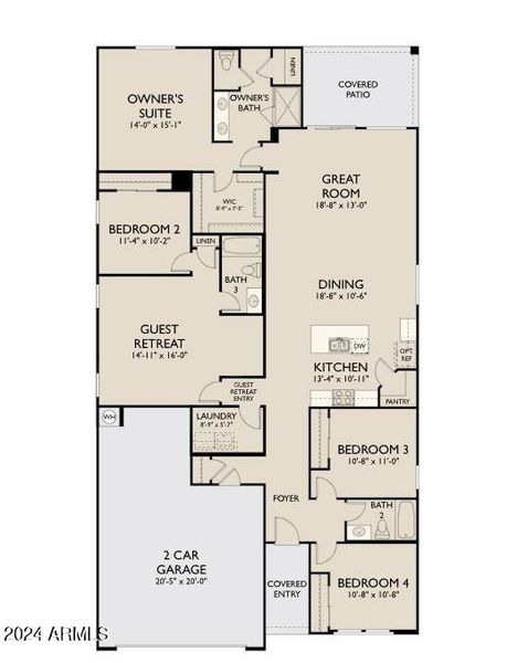 Floorplan - Sunflower (L)