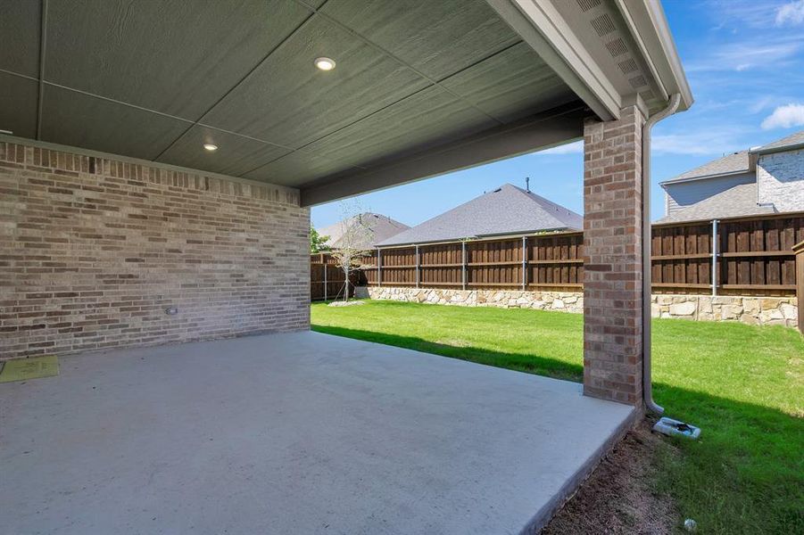 Huge, Covered Patio