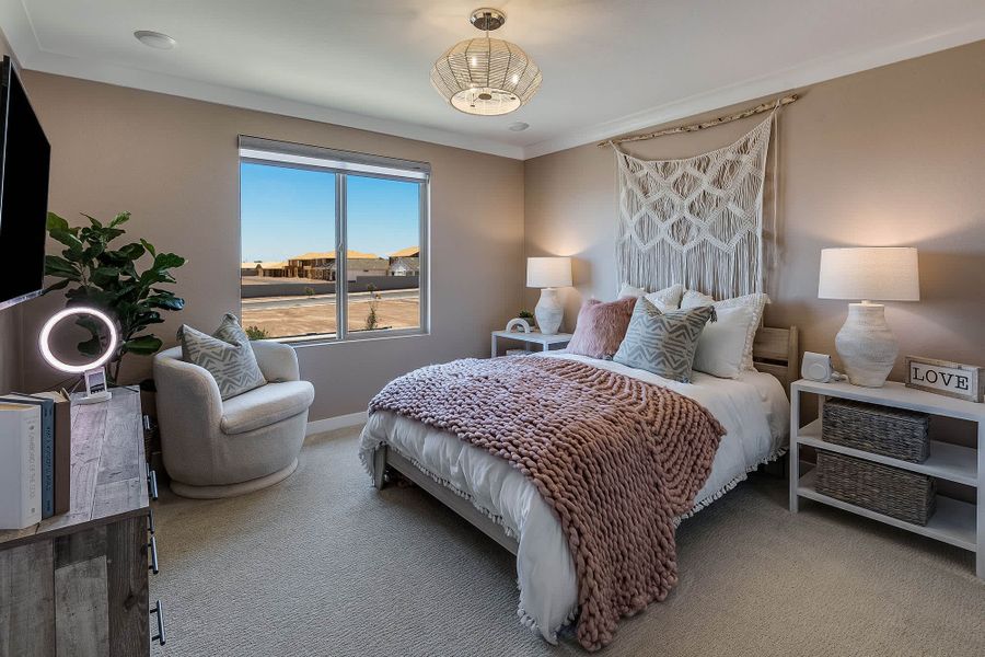Bedroom One | Wrightson | Sunrise - Peak Series | Surprise, AZ | Landsea Homes