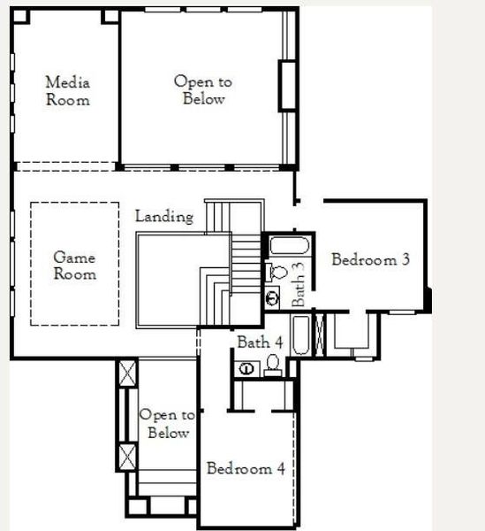 2nd floor diagram