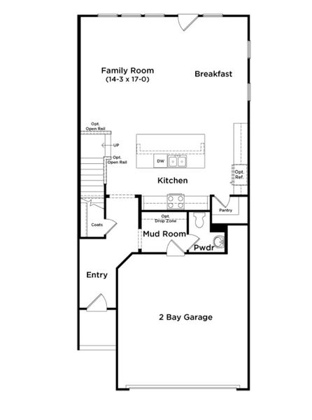 Homesite 151 first floor