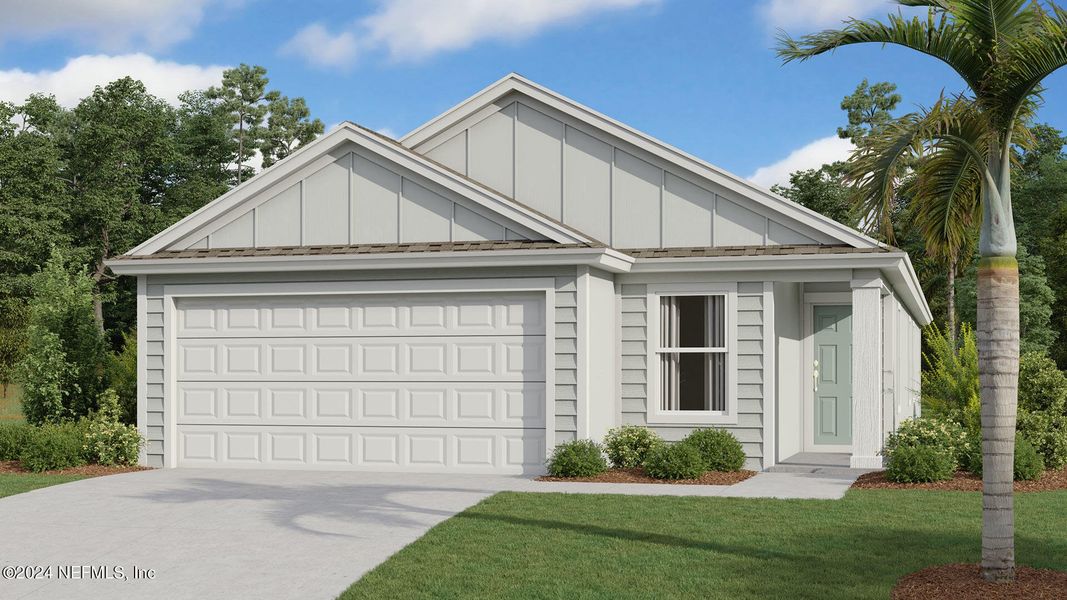 New construction Single-Family house 3239 Cold Leaf Way, Green Cove Springs, FL 32043 BERKELEY- photo