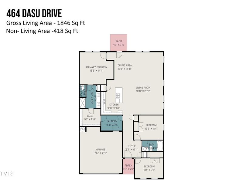 Floor Plan w: Measurements