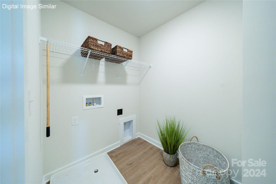 Digital Image Similar: Laundry Room