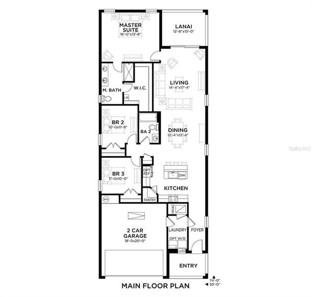 New construction Single-Family house 4919 Mainsail Street, Haines City, FL 33844 Magenta- photo