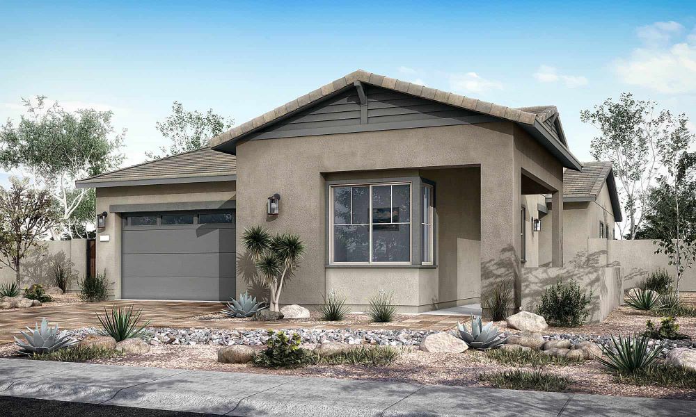 New construction Single-Family house Ironwood Plan 40-6, 22503 E. Saddle Ct., Queen Creek, AZ 85142 - photo
