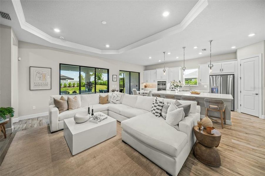 16227 Umbria Place, Lakewood Ranch - Esplanade at Azario - Living Room