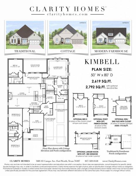 New construction Single-Family house Kimbell, 101 Observation Drive W, Aledo, TX 76008 - photo