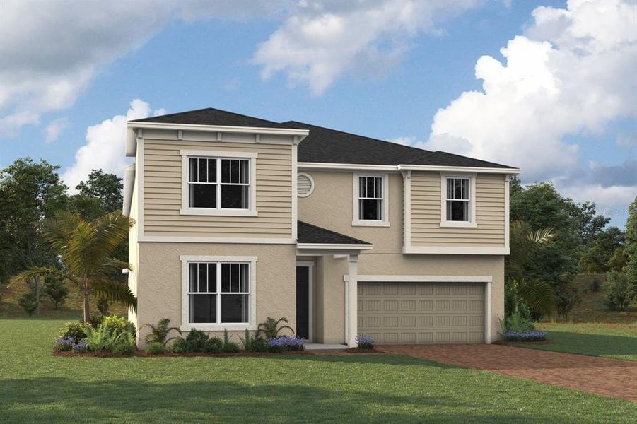 New construction Single-Family house 2357 Salty Winds Way, Kissimmee, FL 34747 Napa III- photo