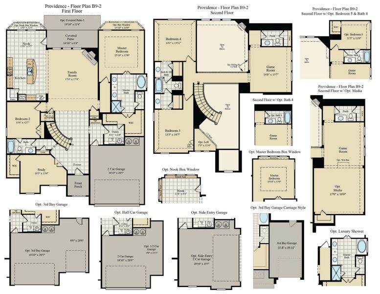 Providence B9-1 Floor Plan