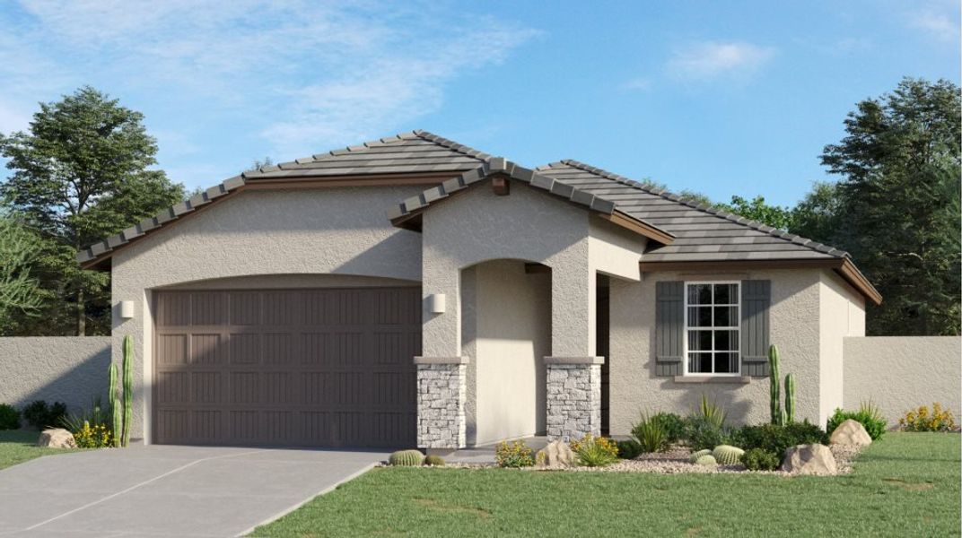 New construction Single-Family house 11055 W Atlantis Wy, Tolleson, AZ 85353 Coronado- photo