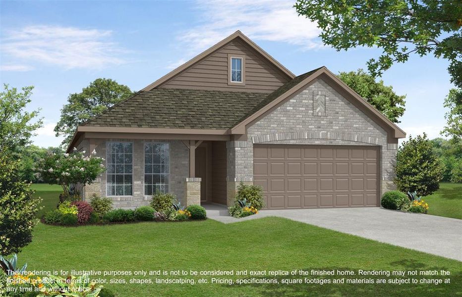 Welcome home to 1919 Scarlet Yaupon Way located in Barton Creek Ranch and zoned to Conroe ISD.