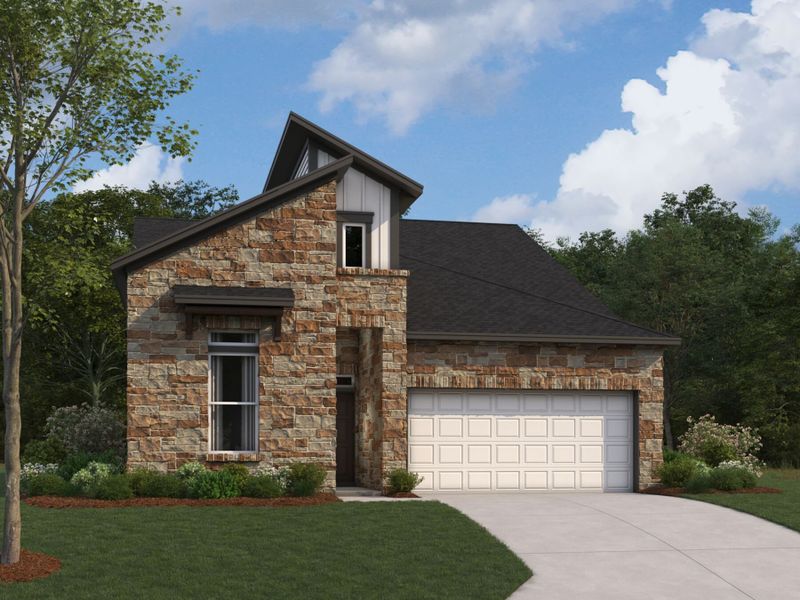 New construction Single-Family house Galloway, 820 Corvallis Drive, Leander, TX 78641 - photo