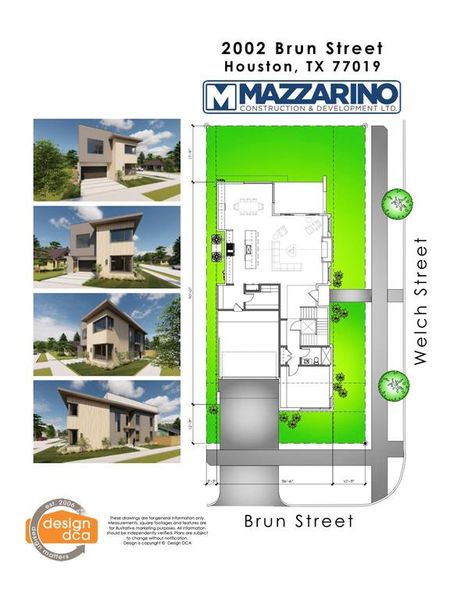 * ELEVATOR CAPABLE * Please be aware that these plans are the property of the architect/builder designer that designed them not DUX Realty, Mazzarino Construction or 2002 BRUN LLC and are protected from reproduction and sharing under copyright law. These drawing are for general information only. Measurements, square footages and features are for illustrative marketing purposes. All information should be independently verified. Plans are subject to change without notification.